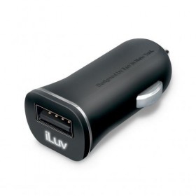 iLuv iAD530BLK MobiSeal Micro Size USB Car Charger